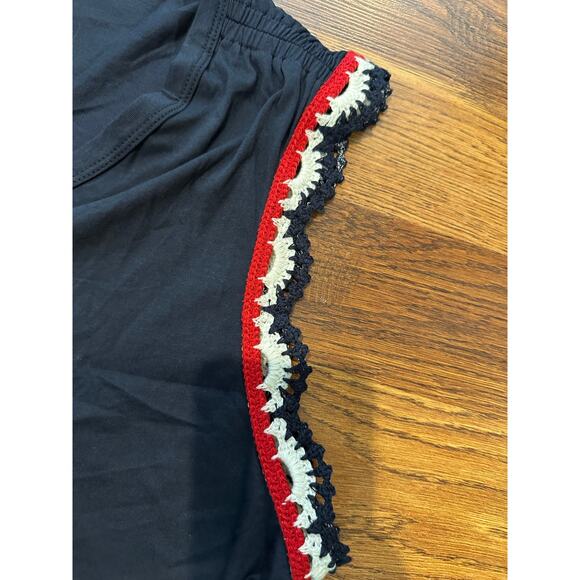 Nautica Crochet Trim Cotton/Modal Tank – Blue | Women’s Size XL NWOT - Picture 3 of 7